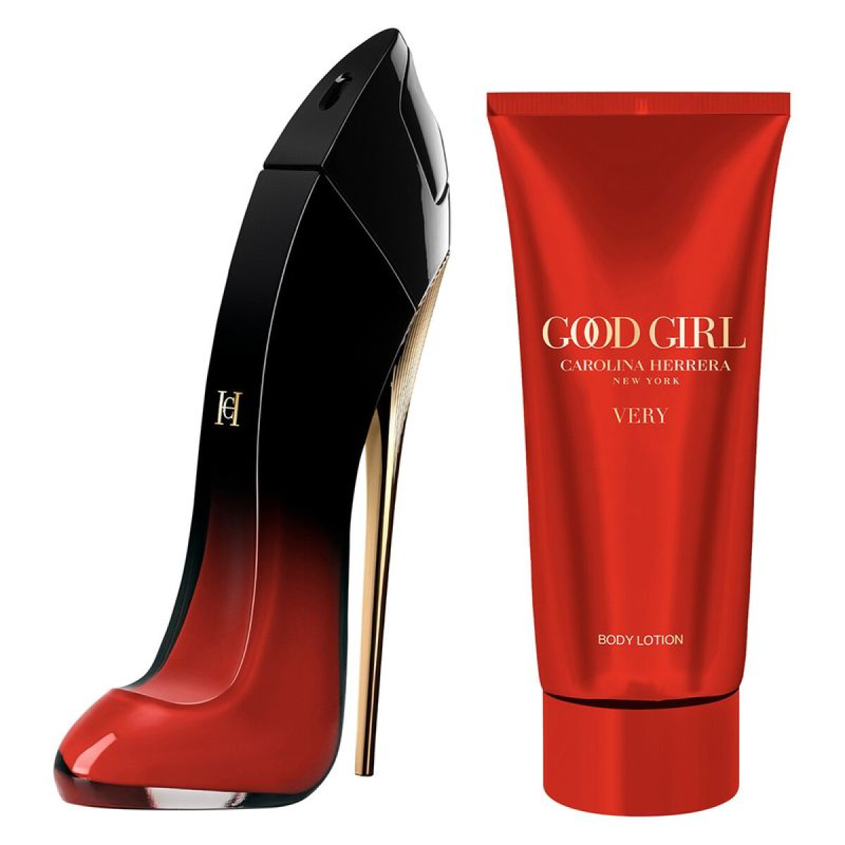 Carolina Herrera Very Good Girl Elixir Gift Set: 80ml EDP + 100ml Lotion (HTML)