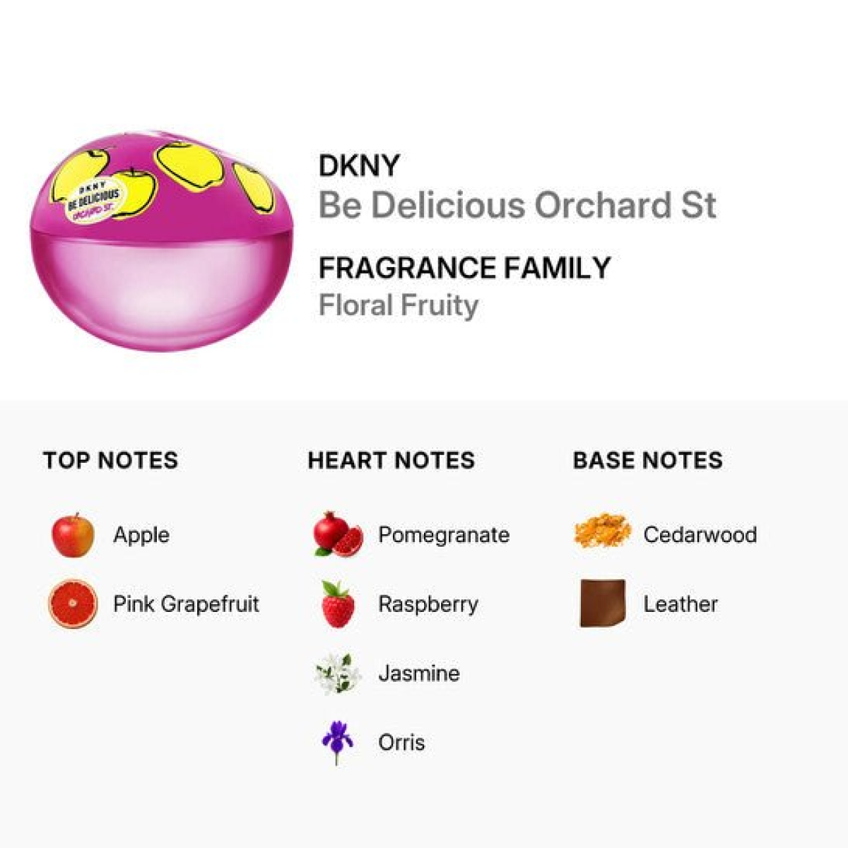 DKNY Be Delicious Orchard Street Eau De Parfum Spray 100ml - HTML Description