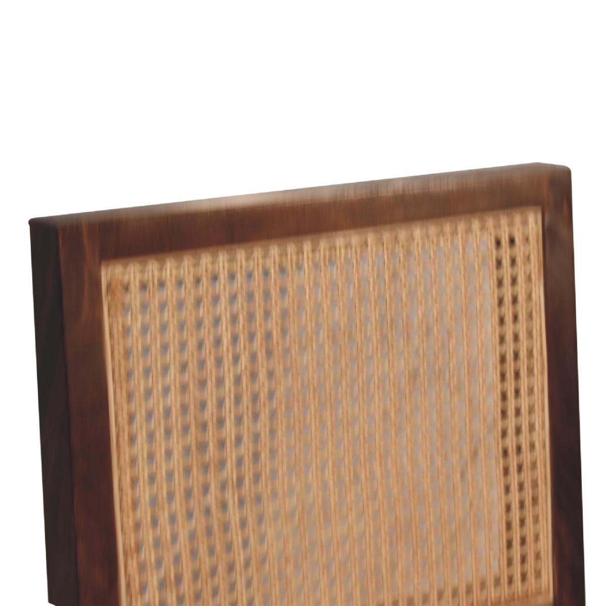 Artisan Furniture Cream Rattan Chair, Upholstered, Brown & Cream
