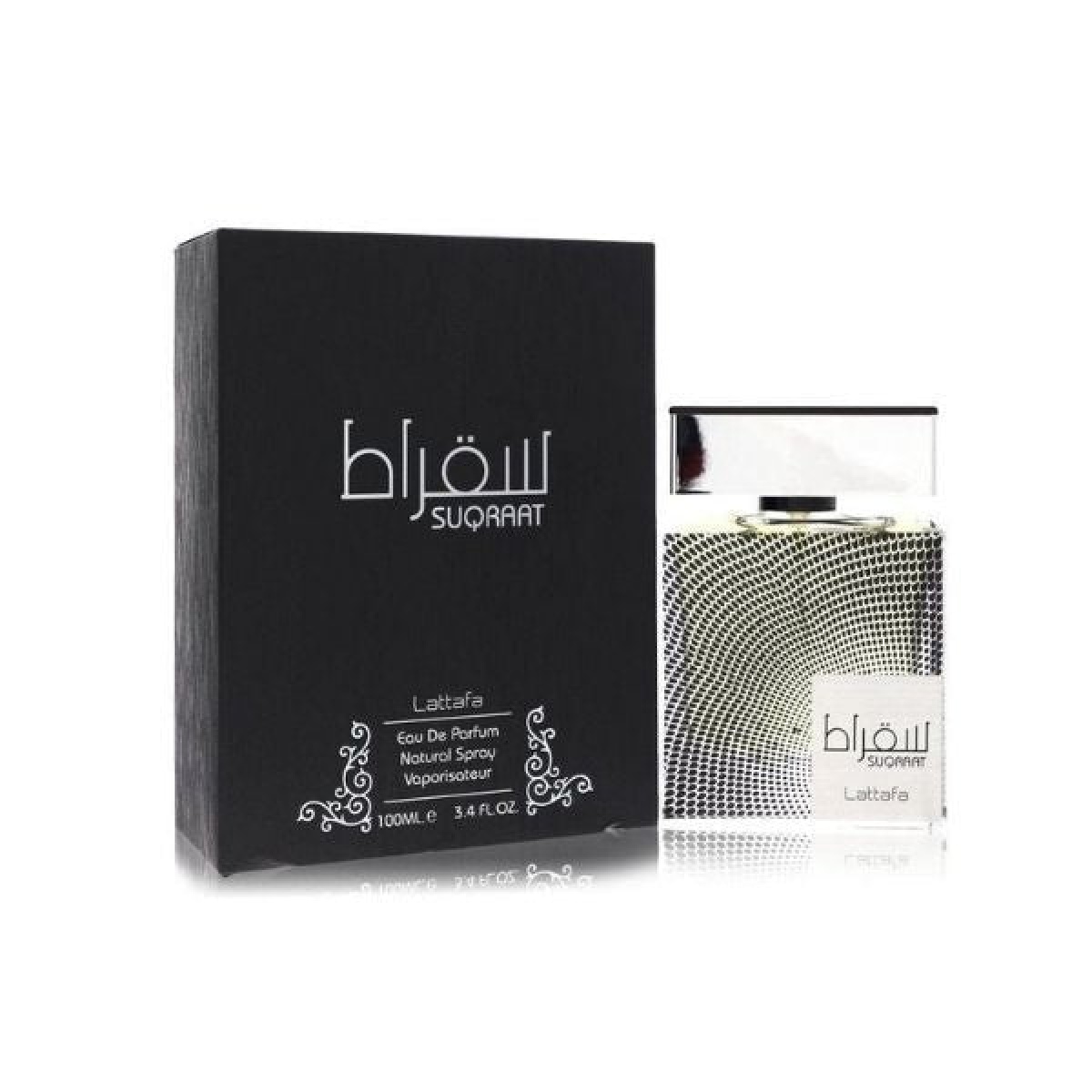 Lattafa Suqraat Eau de Parfum Spray 100ml – Men’s Fragrance, 3.4oz