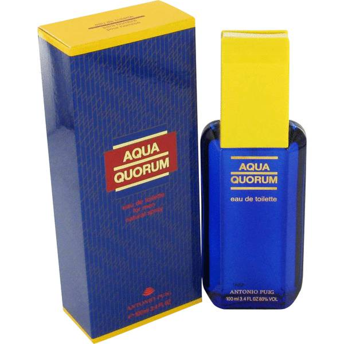 Puig Aqua Quorum Eau de Toilette Spray 100ml – Fresh Aquatic Fragrance