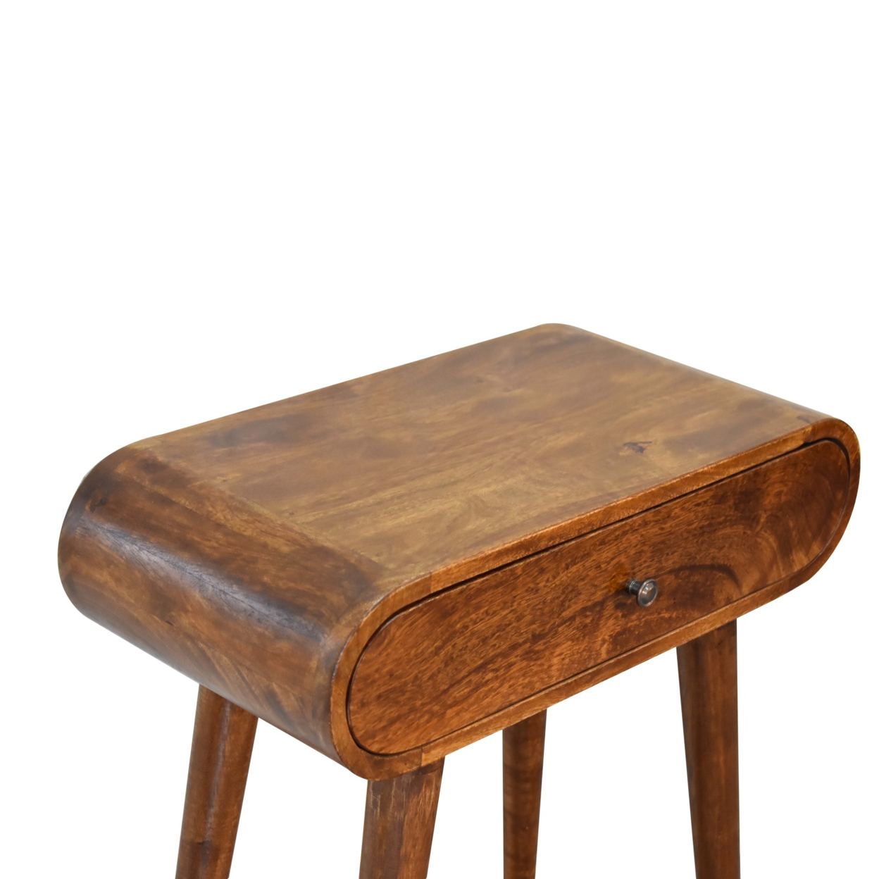 Artisan Furniture Solid Wood Chestnut London Mini Chestnut Console,  1 Drawer,  Brown