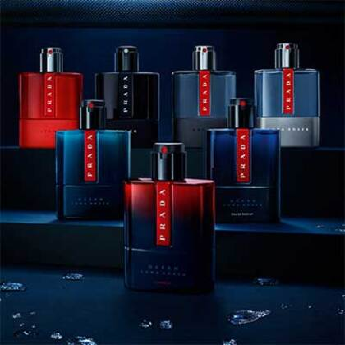 Prada Luna Rossa Black Eau de Parfum Spray 50ml — Intense Men’s Fragrance