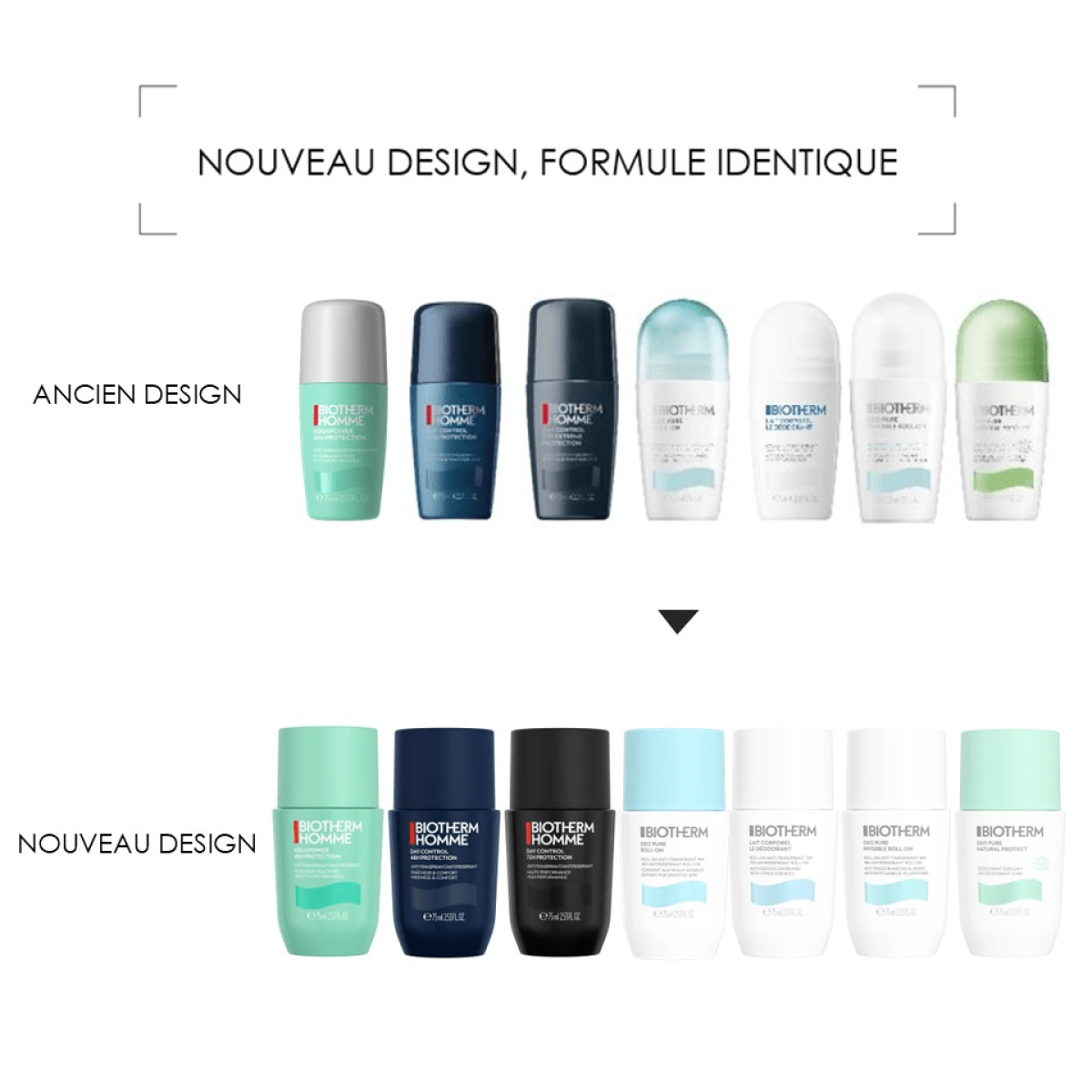 Biotherm Deo Pure Roll-On Deodorant 75ml - HTML Product Description