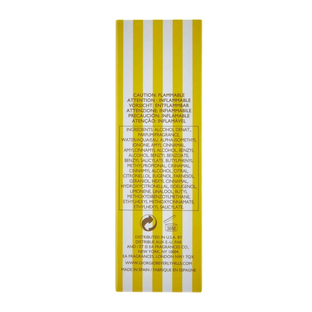 Giorgio Beverly Hills Giorgio Yellow Eau De Toilette Spray 30ml — HTML
