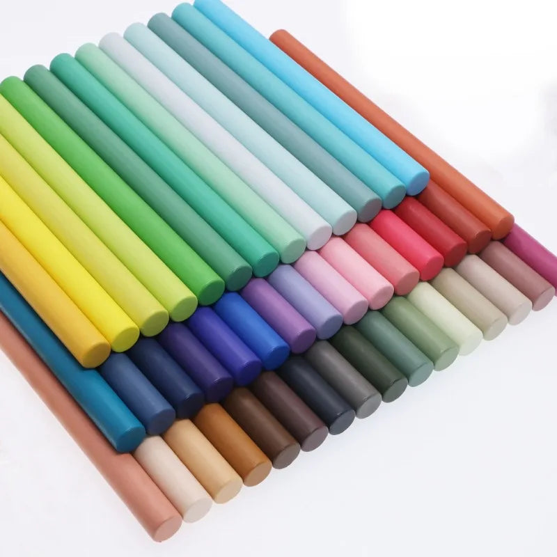 Eco-Friendly Matte Fire Paint Wax Stick for Wax Seal Stamps - 11mm x 130mm