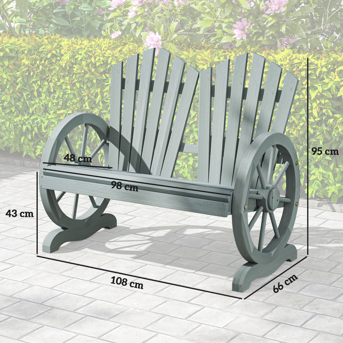 Elegant Grey Outdoor Chair with Ergonomic Support and Strong Design