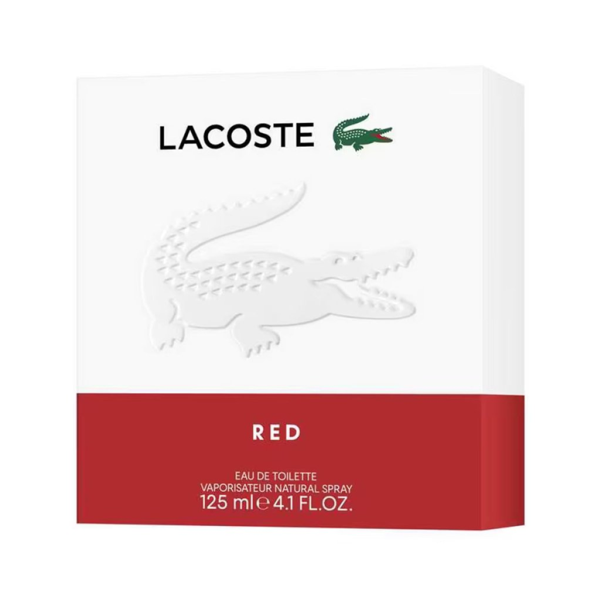 Lacoste Red Eau De Toilette Spray 125ml for Men