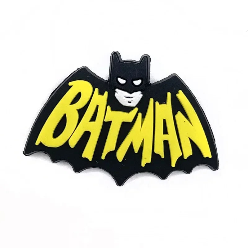 Hot Toys Batman Charms - Fun PVC Shoe Accessories for Customisation