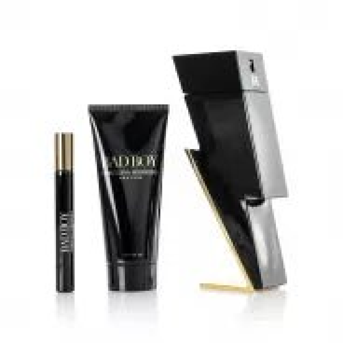 Carolina Herrera Bad Boy Gift Set: 100ml EDT, 100ml Shower Gel & 10ml EDT (HTML)