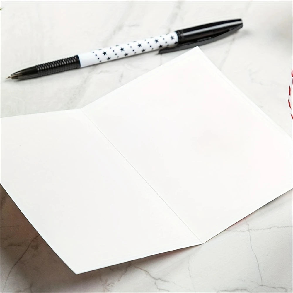 Folding Type Paper Card Set with Envelope - Perfect for All Occasions