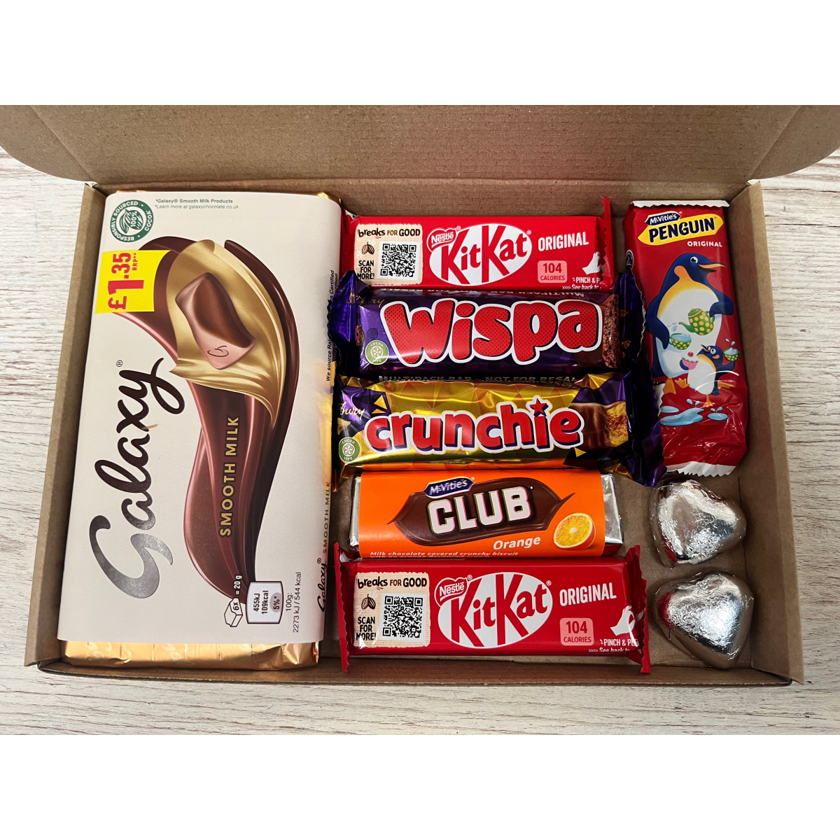 Fun Fathers Day Novelty Chocolate Wrapper Gift Box - Dad
