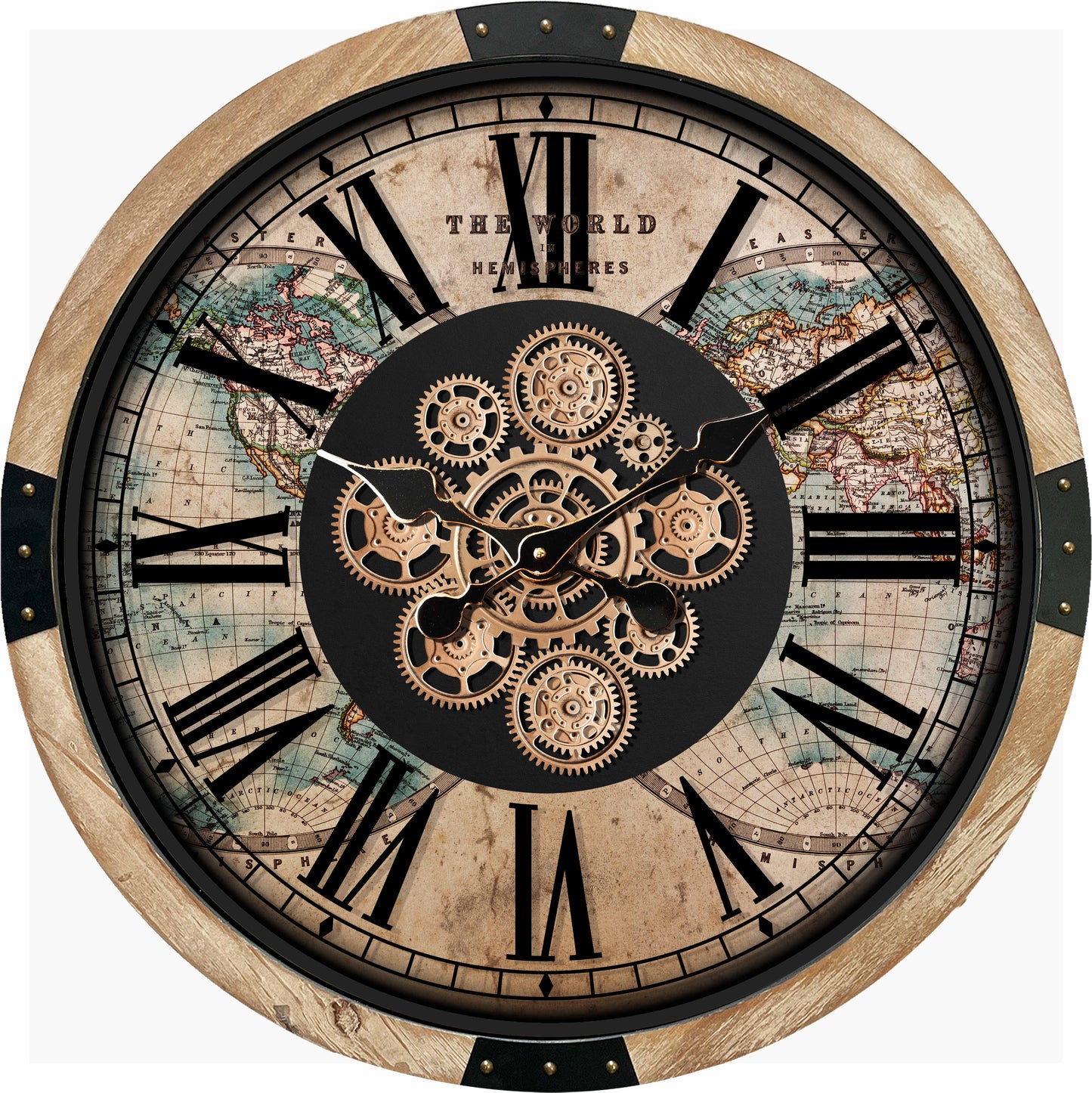 64CM GEAR CLOCK Wall