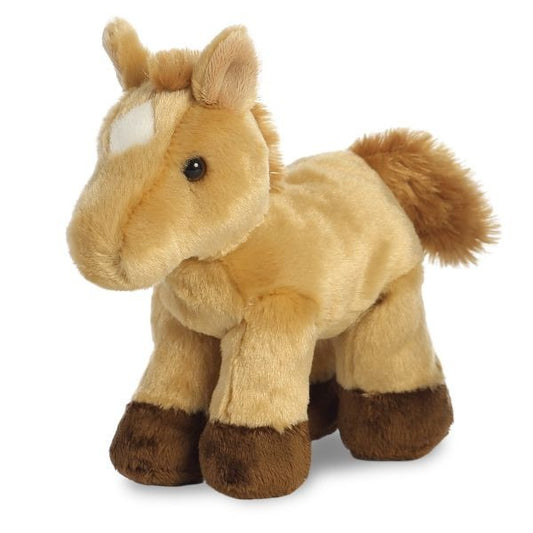 (B) Mini Flopsie - Prancer Light Brown Horse 8inch