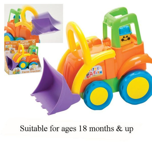 (B) Push Along Farm Tractor