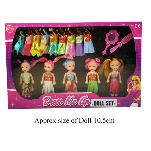 (B) Best Friends Doll Set 5pcs
