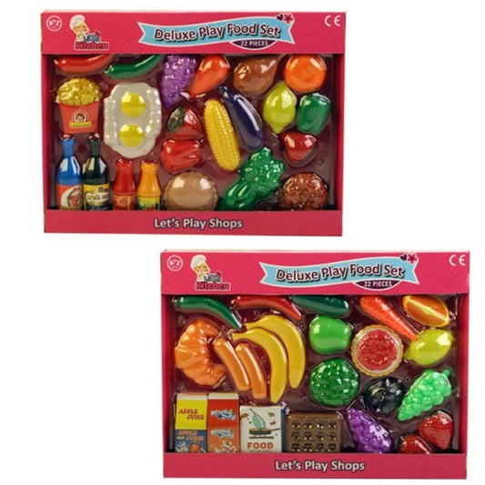 (B) Play Food (2 Assorted Designs)