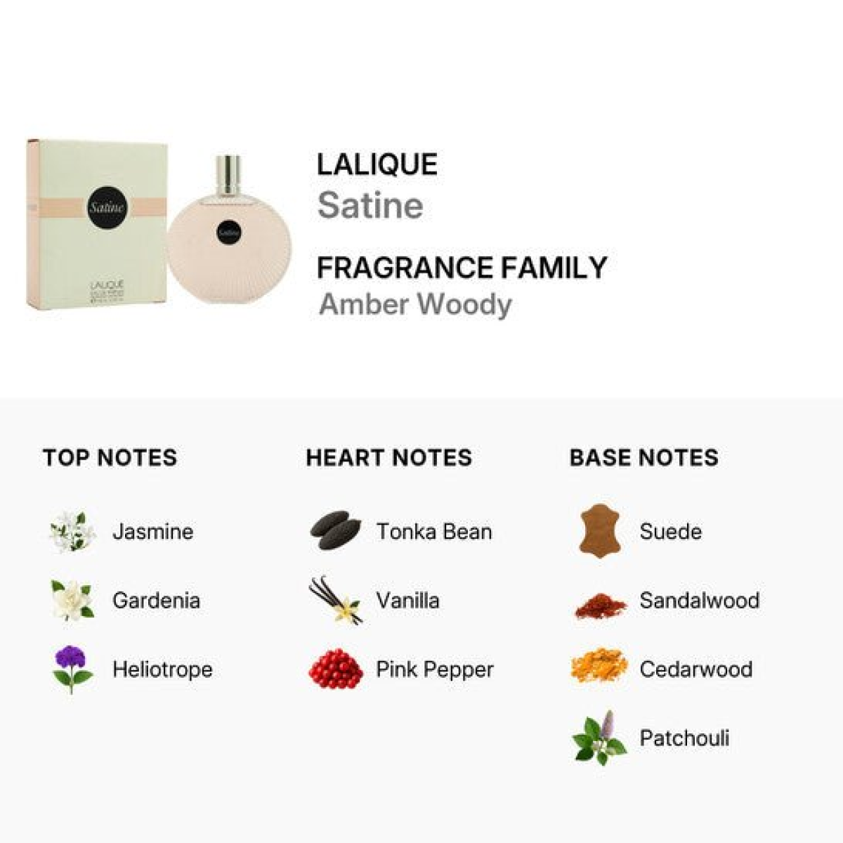 Lalique Satine Eau de Parfum Spray 100ml