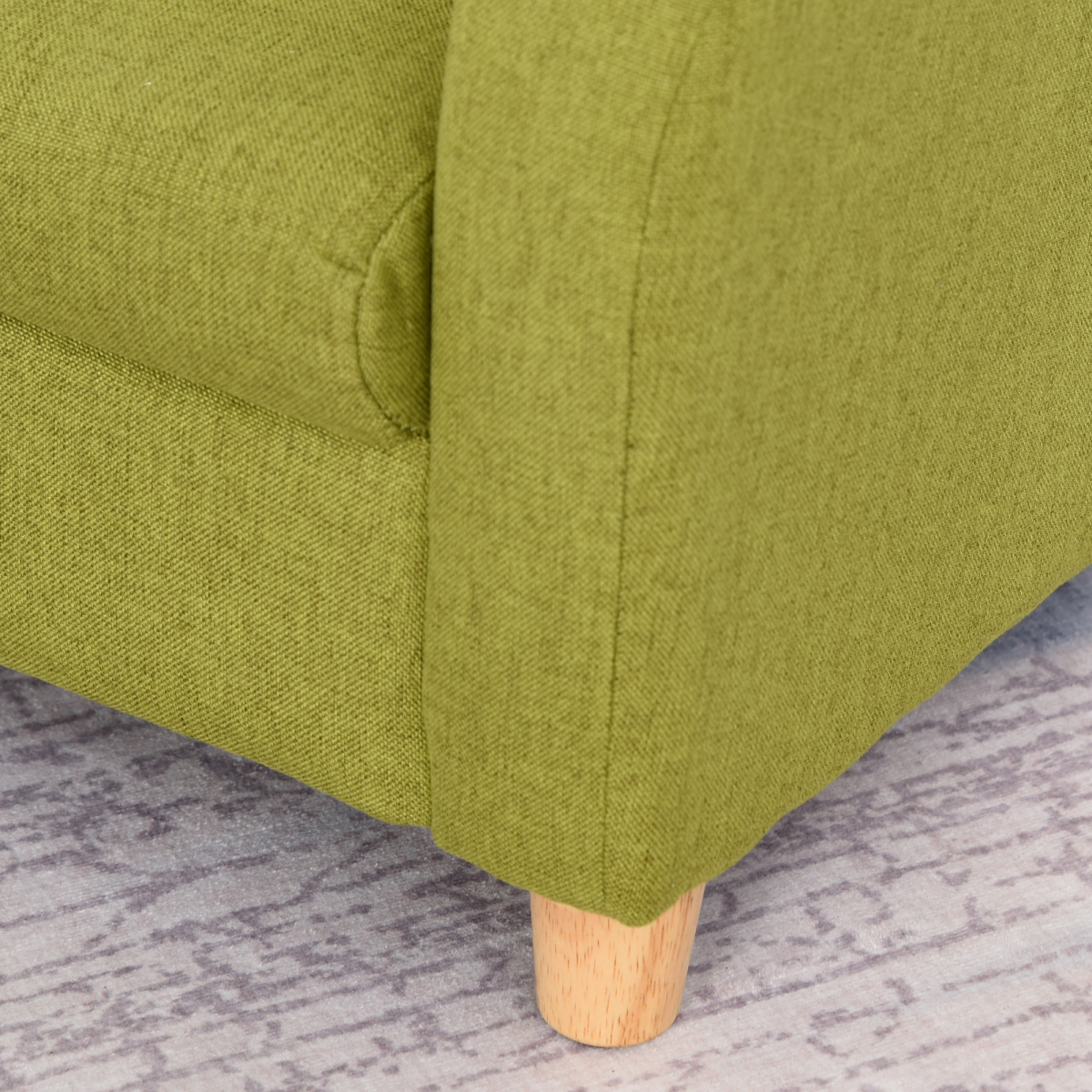 HOMCOM Child Armchair Wood Frame with Padding Seat Low-Rise Bedroom