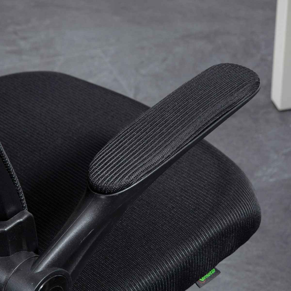 Vinsetto Mesh Office Chair Computer Chair with Lumbar Support, Swivel Wheels