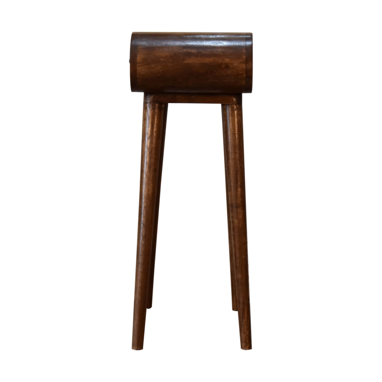 Artisan Furniture Solid Wood Chestnut London Mini Chestnut Console,  1 Drawer,  Brown