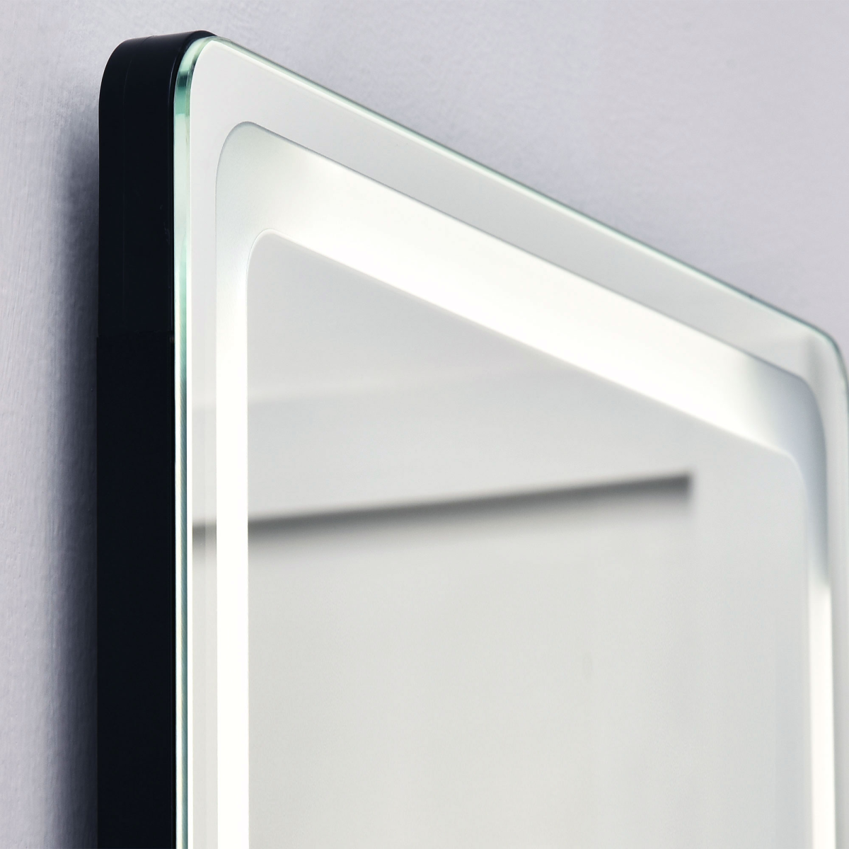 Full Length Mirror with LED Light, Free Standing Floor Mirror for Bedroom