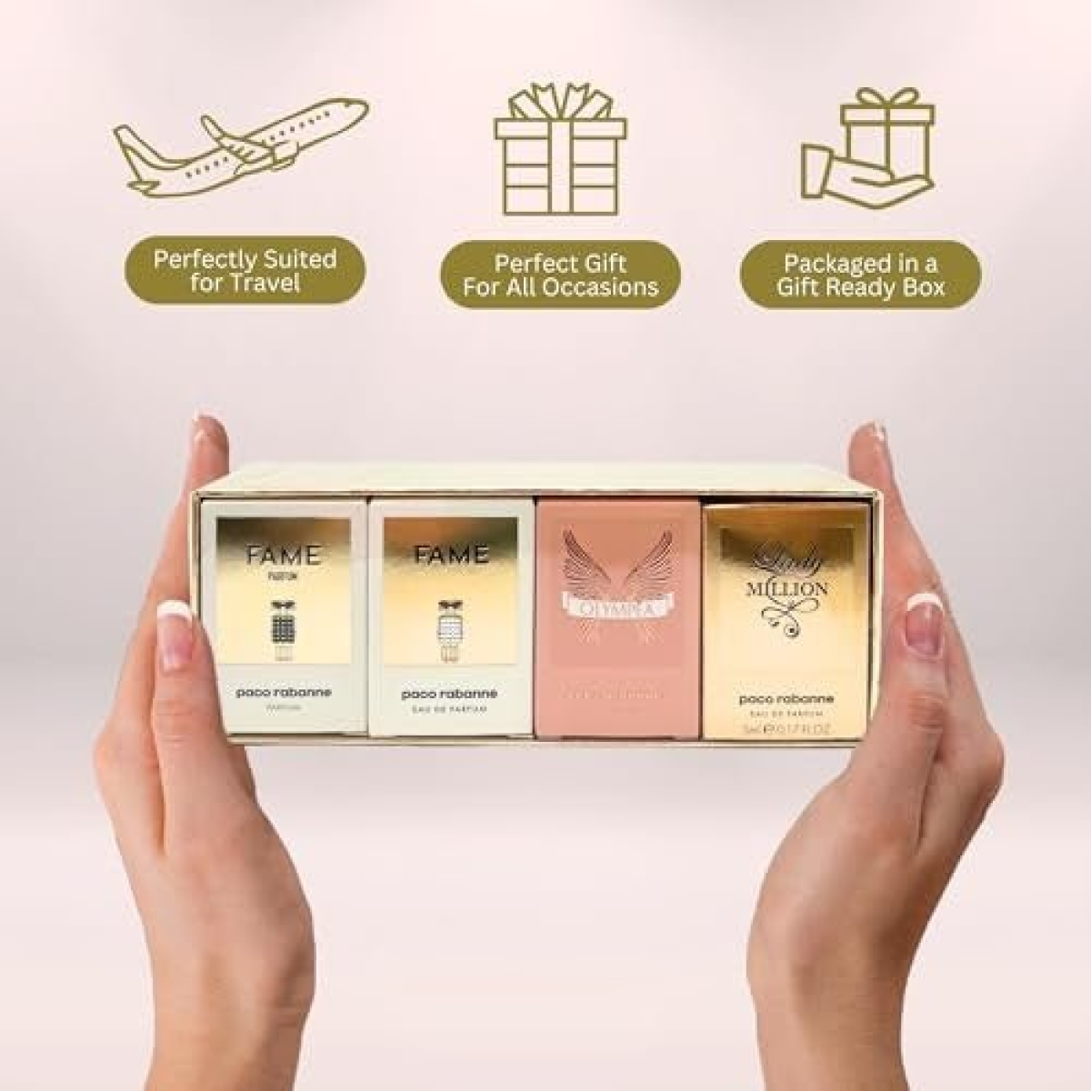 Paco Rabanne Ladies Mini Gift Set (2×4ml, 5ml & 6ml)