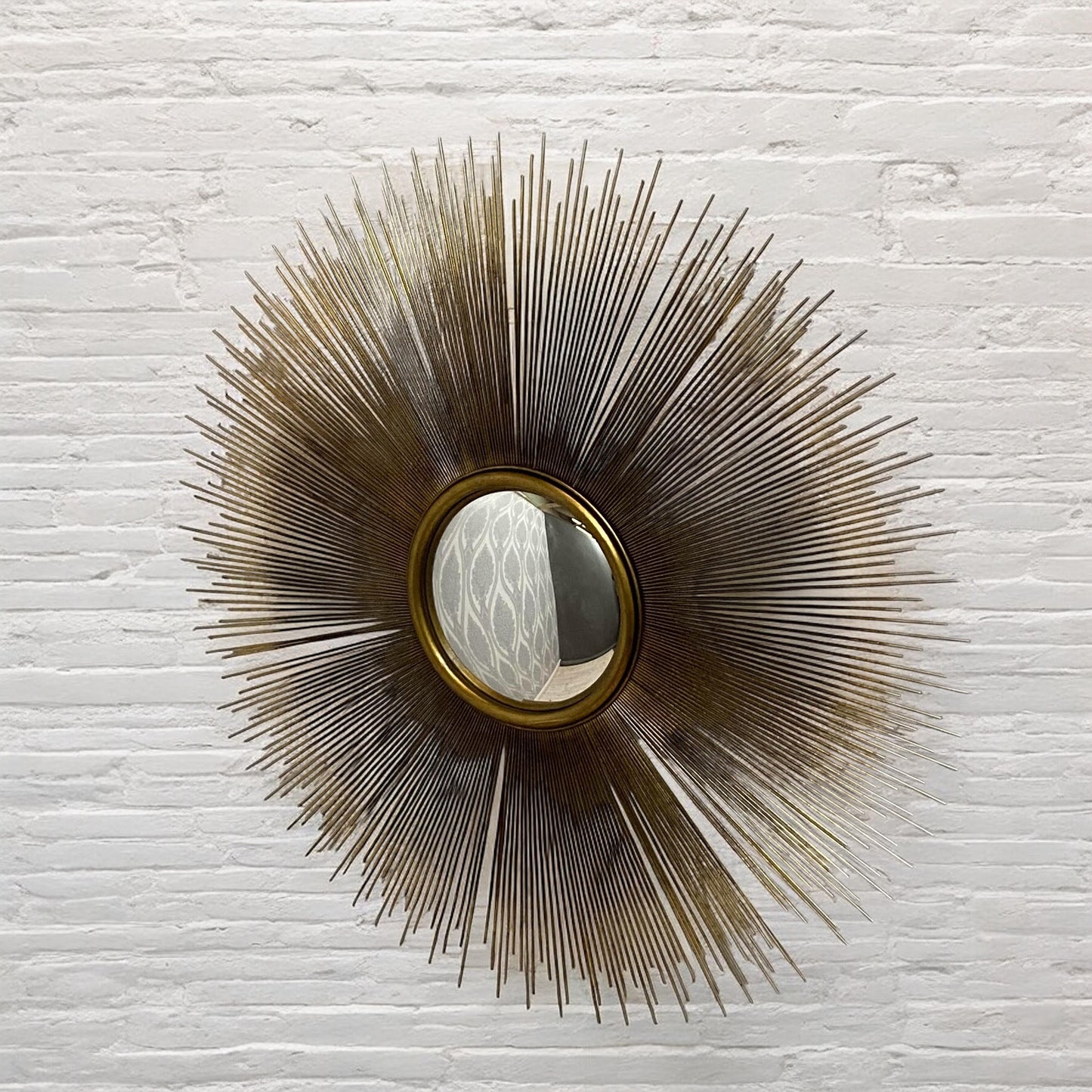 AcaciaHome Modern Silver Wall Mirror – Wall-Mounted Decorative Mirror with Sleek Silver Frame Enhance Light, Space & Home Décor Style for Living Room, Bedroom, Bathroom, Hallway & Entryway