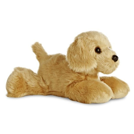 (B) Mini Flopsie - Golden Retriever 8inch