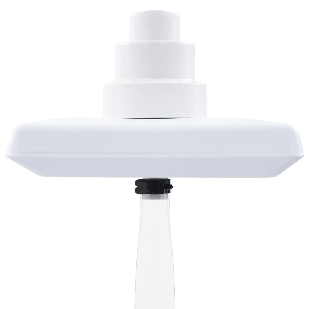 vidaXL 13 Piece Pool Grecian Fountain White