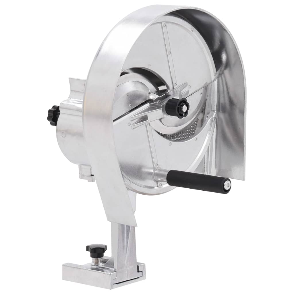 vidaXL Manual Vegetable Cutter Silver 22x44.5 cm Aluminum