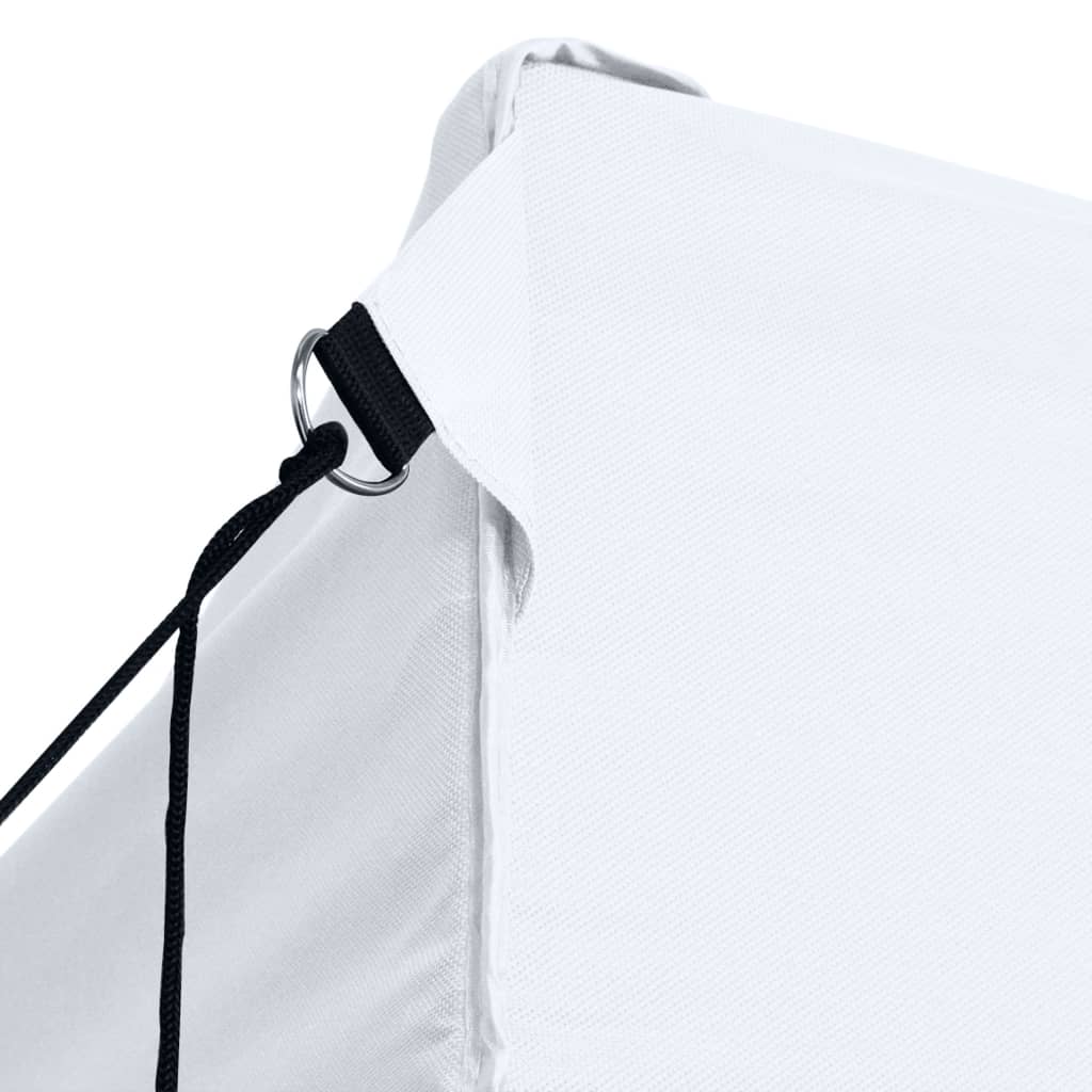 vidaXL Foldable Party Tent with 4 Sidewalls 3x4.5 m White