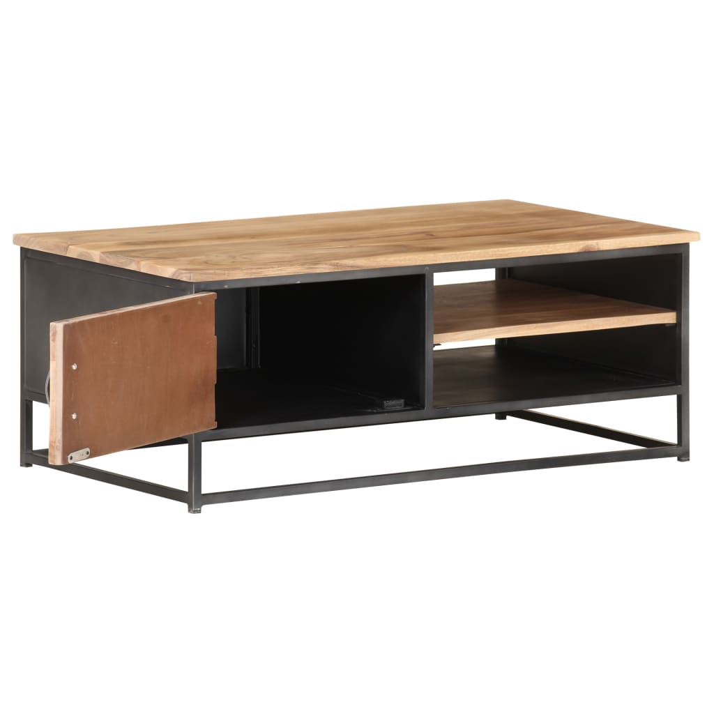 vidaXL Coffee Table 90x50x35 cm Solid Acacia Wood