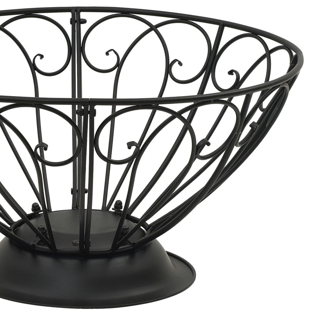 vidaXL Fire Pit with Poker 75 cm XXL Steel