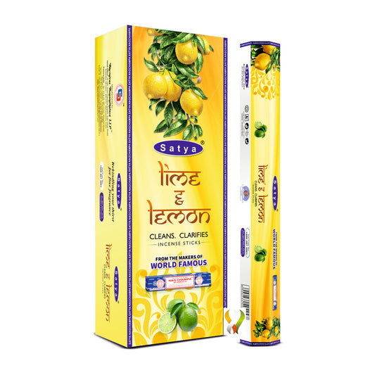 Satya Lime & Lemon  Hexa - 120 Sticks