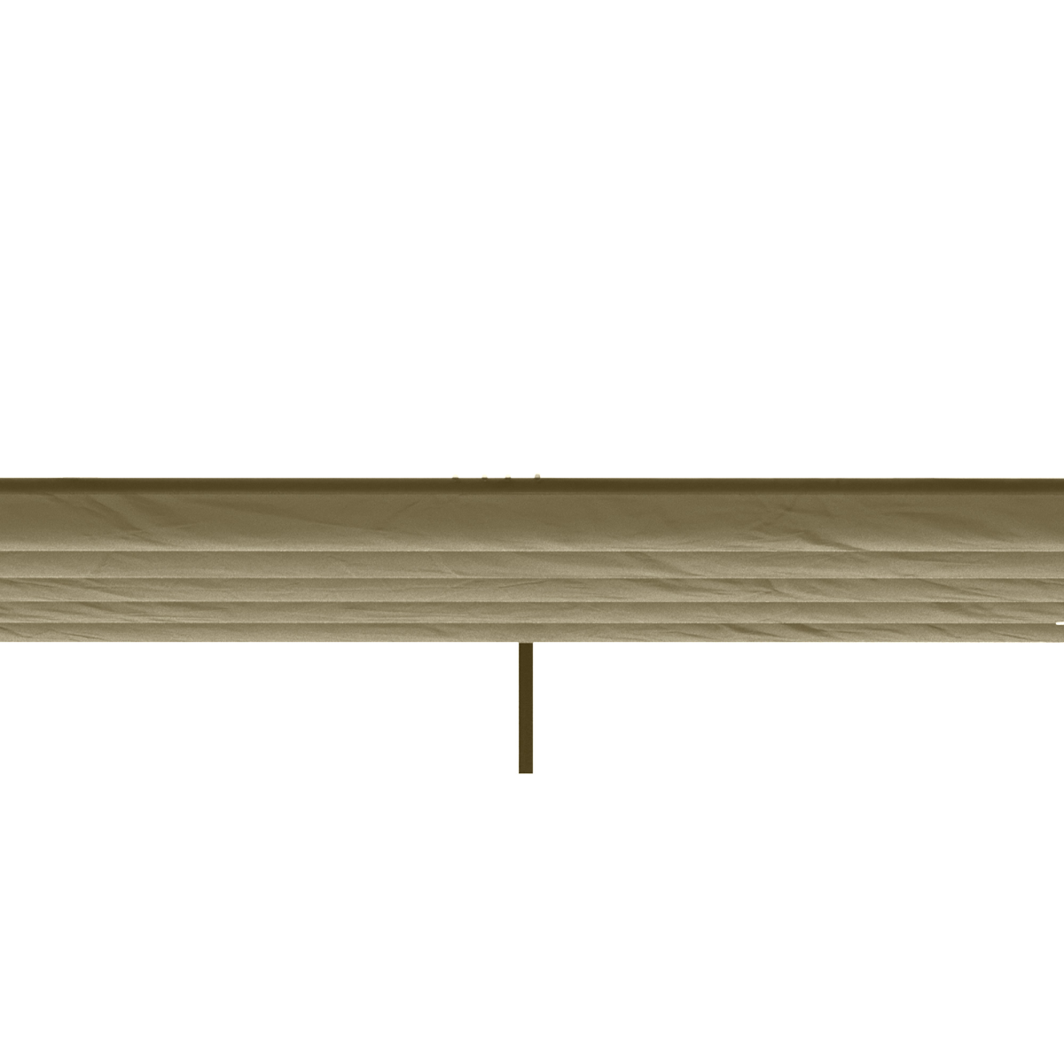 Pergola Shade Cover for 3 x 3m Pergola, Replacement Canopy Fabric Only, Tan