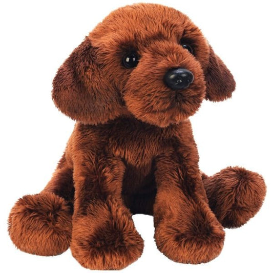 (B) Yomiko Sitting Chocolate Labrador Dog