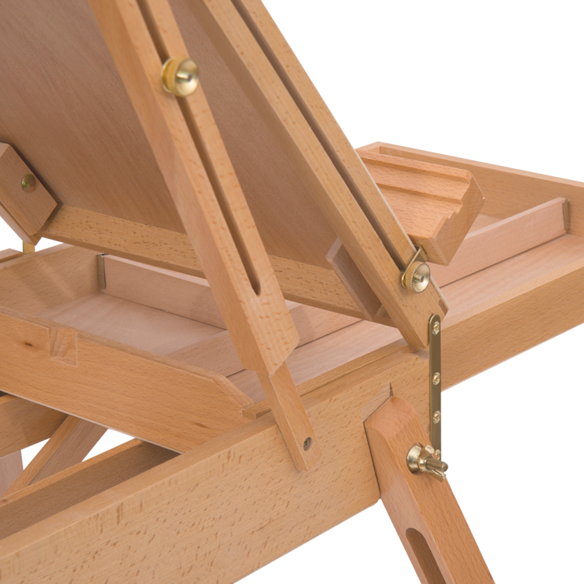 Tripod Art Easel Wooden Drawing Board Workstation Folding French Sketch HOMCOM