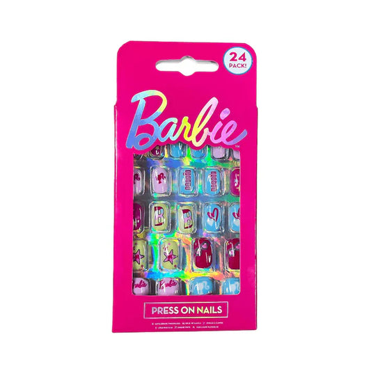(F) Barbie Core Press On Nails PK 24