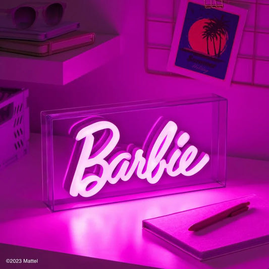 (F) Barbie LED Neon Light Lamp