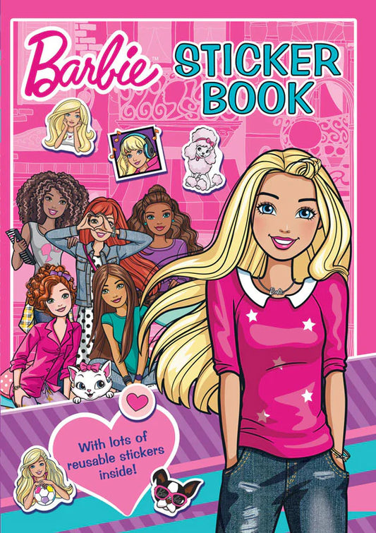(F) Barbie Sticker Book