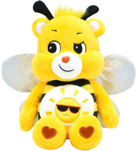 (F) Care Bears 22cm Bean Plush - Bumble Bee Funshine
