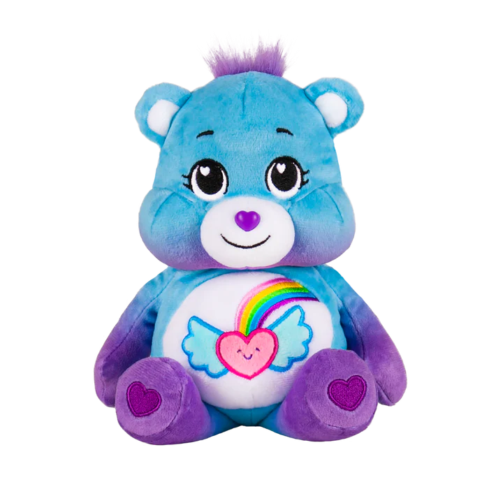 Care Bears Dream Bright Bear – 22cm Glitter Bean Plush