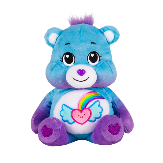 Care Bears Dream Bright Bear – 22cm Glitter Bean Plush