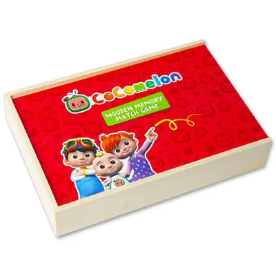 (F) Cocomelon Wooden Memory Match Game