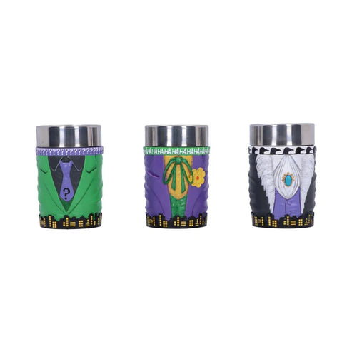 (A) DC Batman Super-Villain Collectible Mini Cup Set