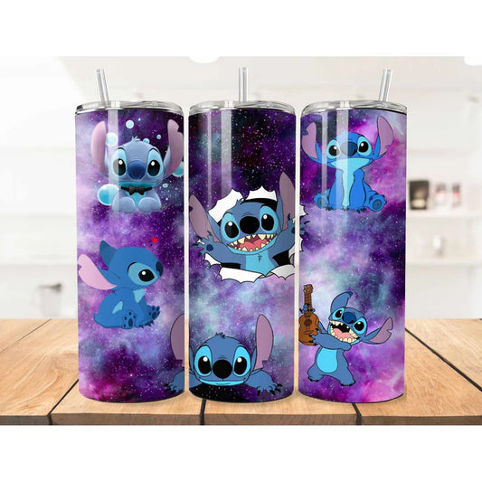 (A) Galaxy Stitch tumbler