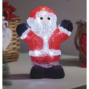 Inlit Ice Characters Penguin / Santa