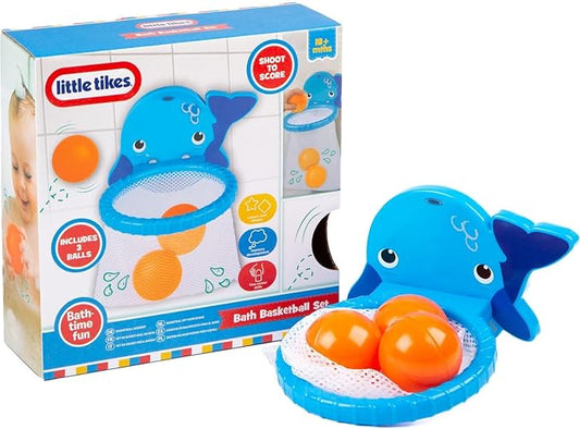 (F) Little Tikes Bath Basketball Set