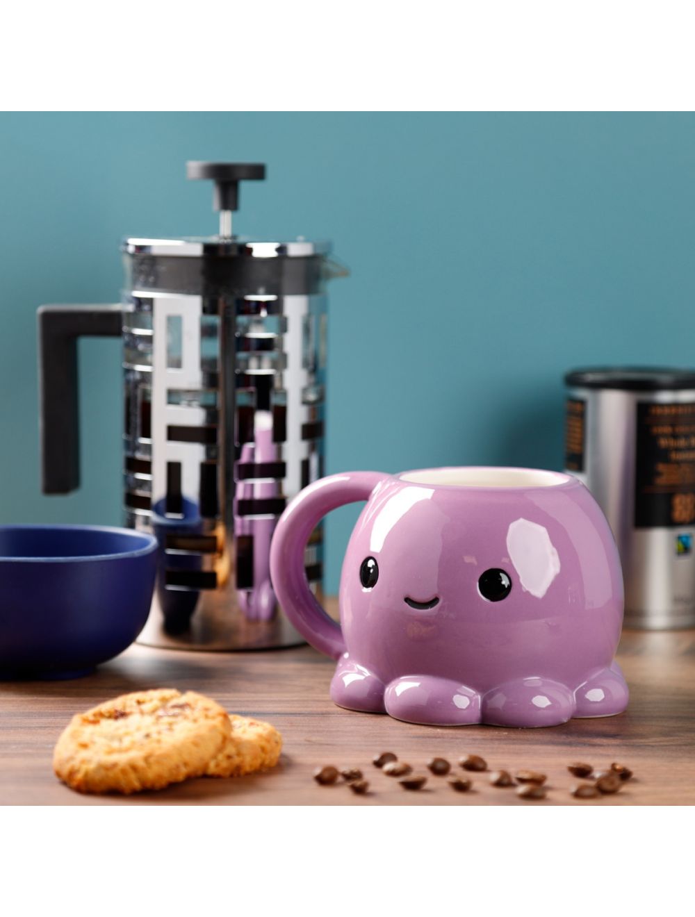 (D) Personalised Octopus Mug